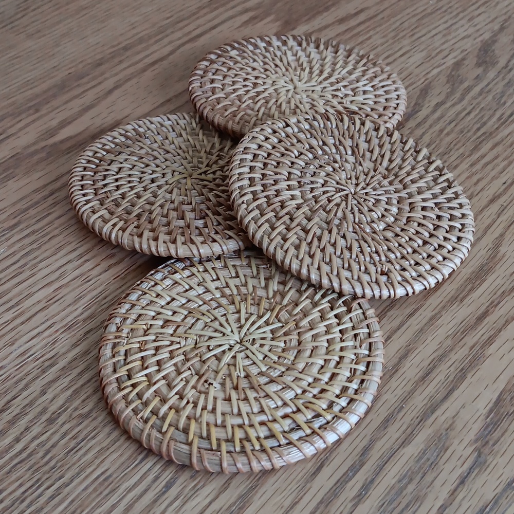 Four Round Coasters